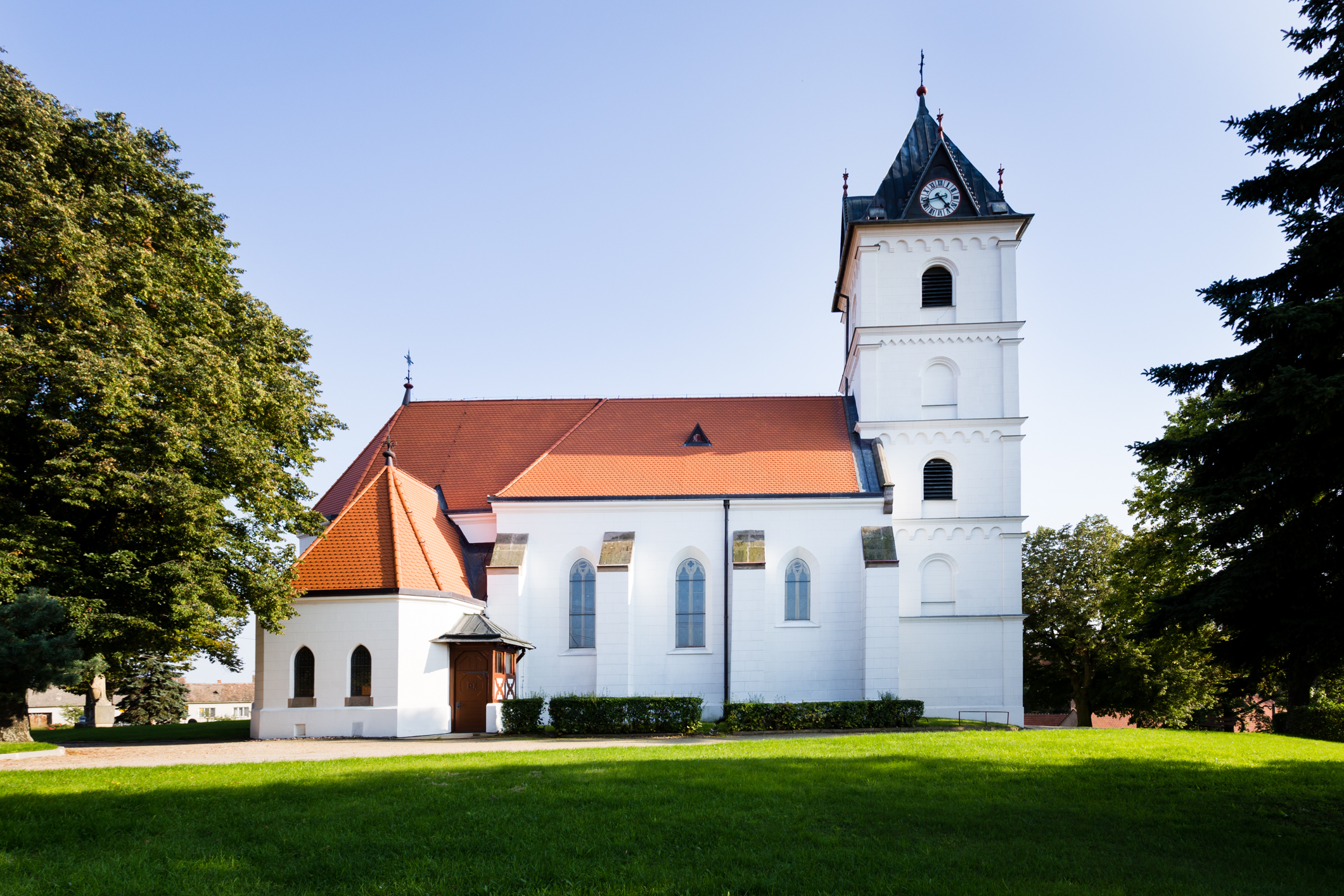 Kostel sv. Jana Křtitele ve Višňové u Znojma